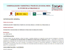 Tablet Screenshot of faepa-publicidad20.tadelformacion.com